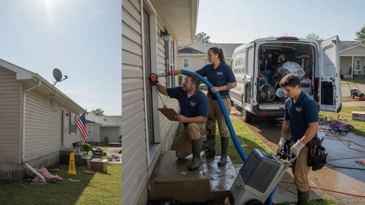 Ceiling Water Damage Restoration in Port Washington, OH near me