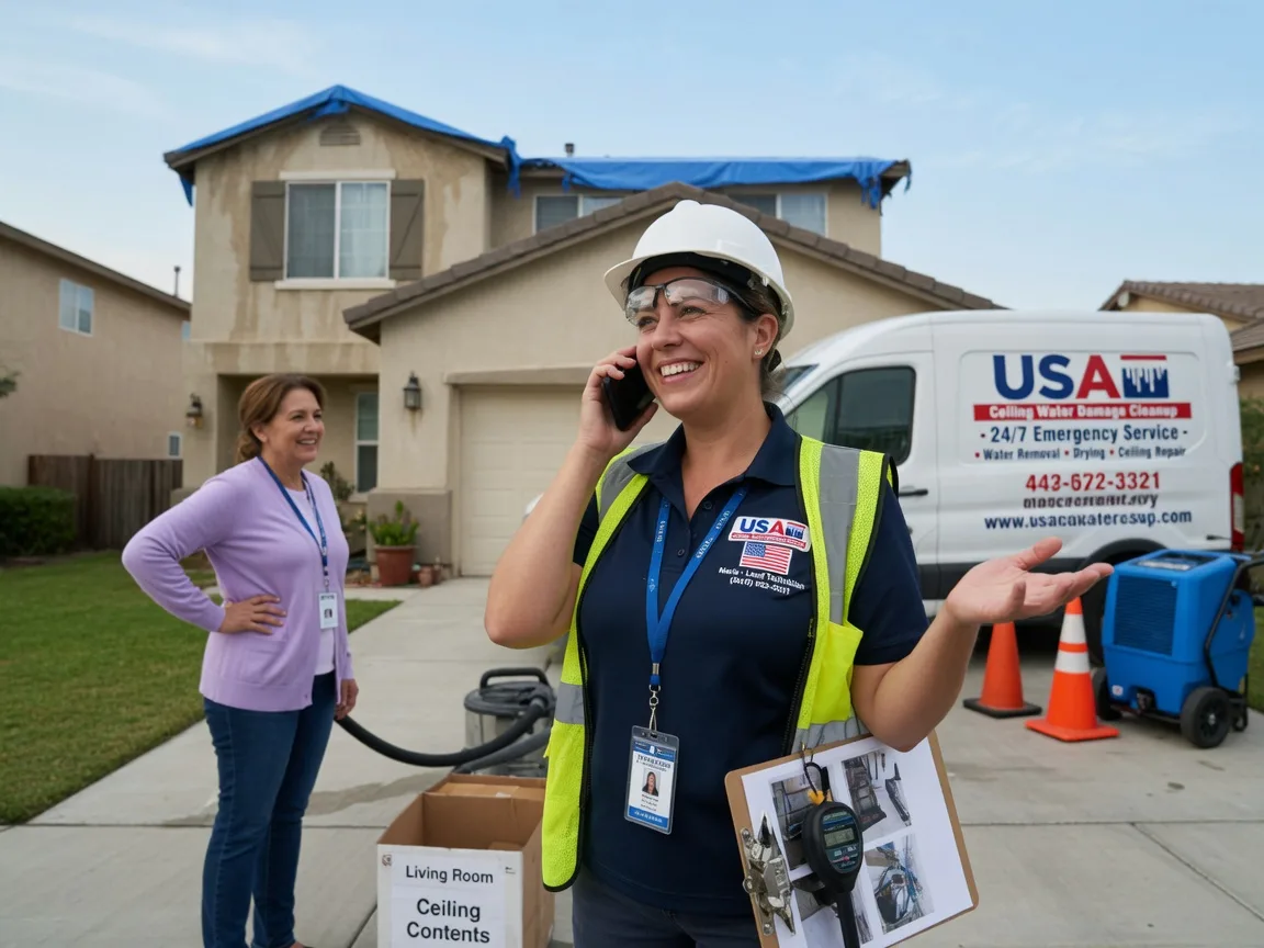 Ceiling Water Damage Restoration Port Washington, OH FAQs